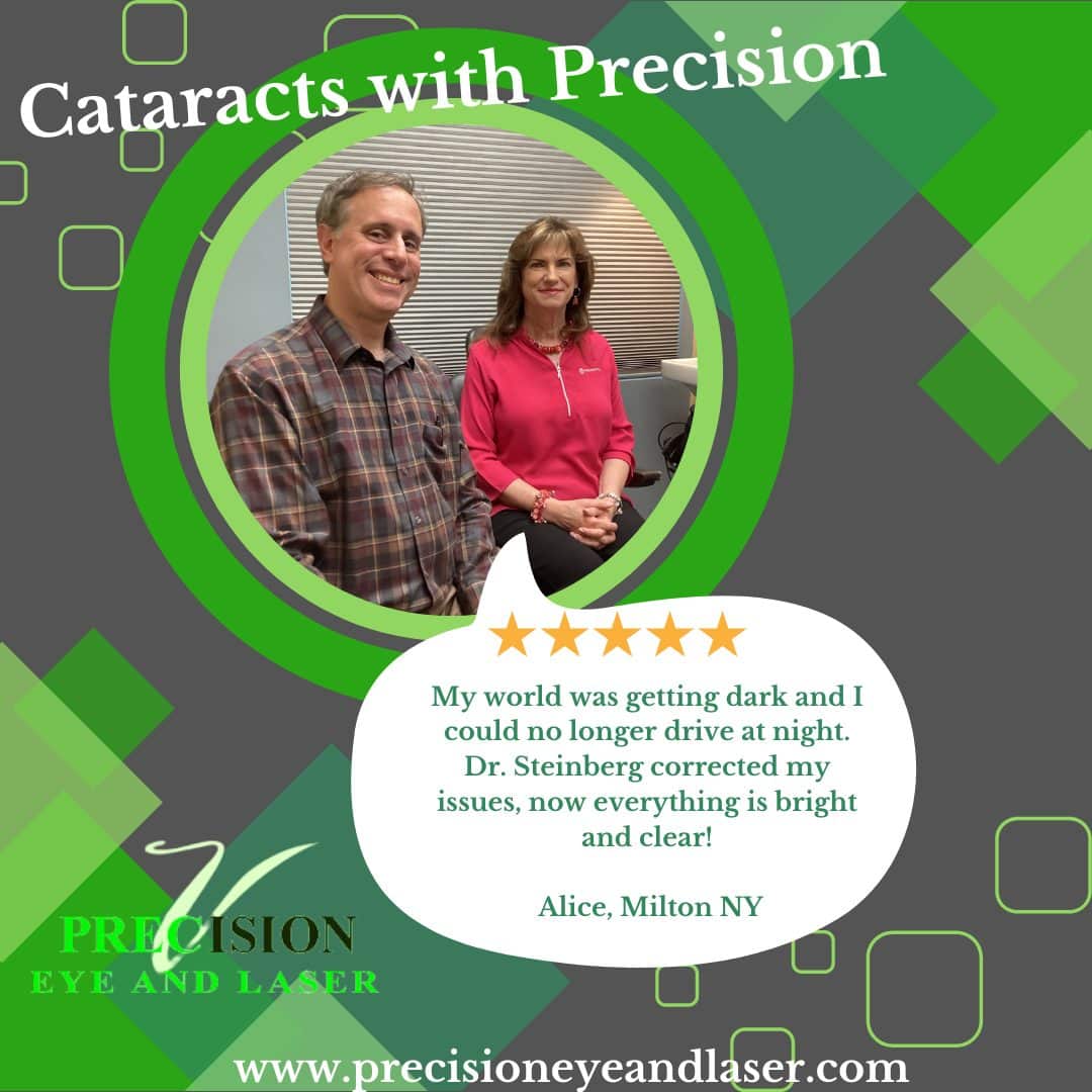 Testimonial of Cataracts with Precision and Dr. David Steinberg - Alice
