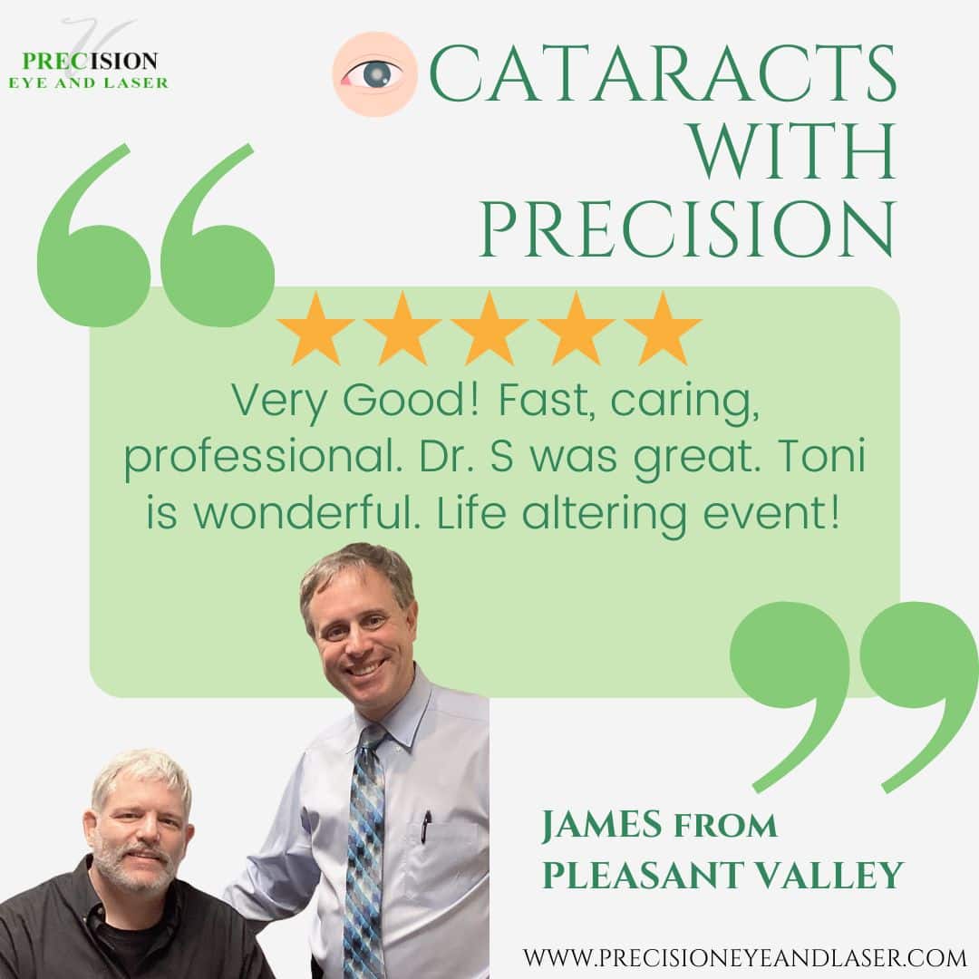 Cataracts with Precision Testimonial- James