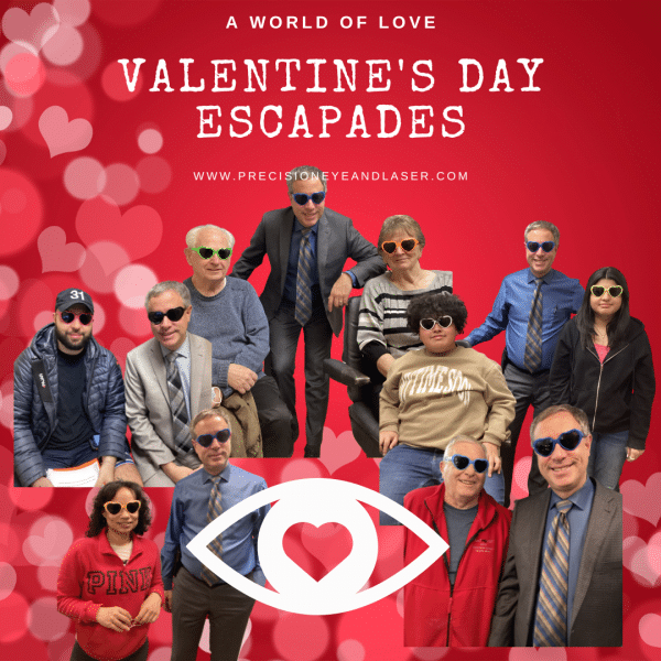 We just had to share how much fun we had yesterday LOVING our eyes and making people smile for Valentine's Day.