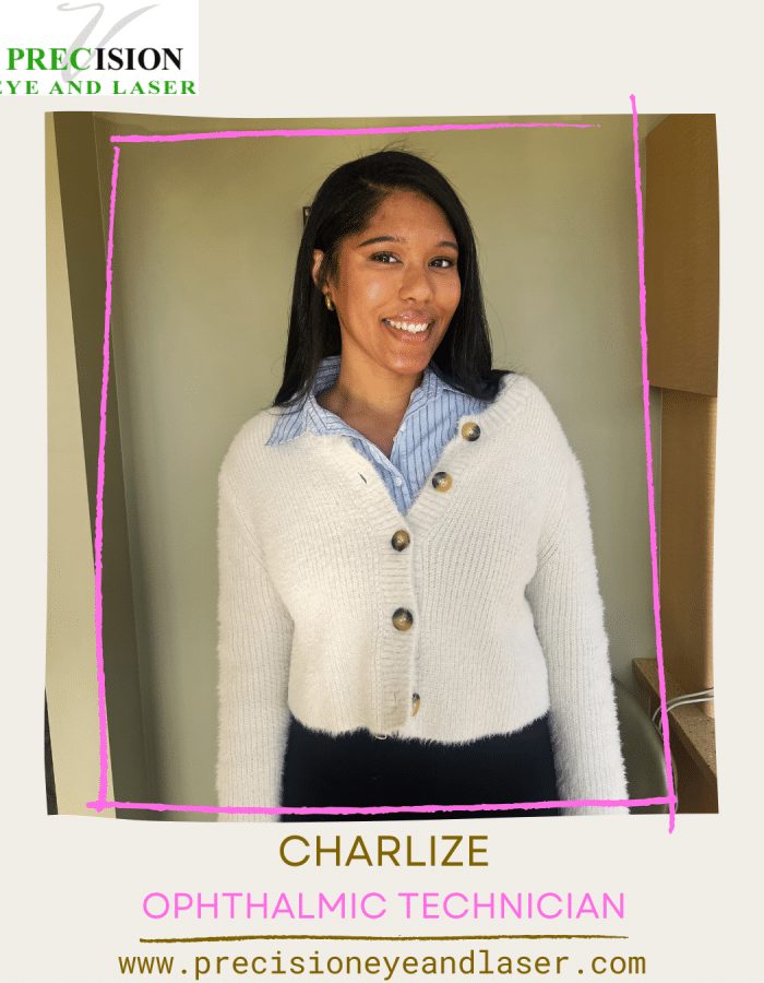 Meet Charlize!We are beyond thrilled to introduce you to one of our incredible team members, Charlize! Since joining Precision Eye and Laser last spring, Charlize has been an absolute light in our office, bringing warmth, expertise, and a true passion for patient care.As an ophthalmic technician, Charlize is dedicated to ensuring every patient receives the highest level of care when it comes to their eye health. From assisting with comprehensive eye exams to making sure each patient feels comfortable and informed, she goes above and beyond every single day. Her attention to detail, compassionate approach, and unwavering commitment to eye health make her an invaluable part of our growing team!We love seeing our Precision Eye and Laser family expand, and having Charlize with us has been nothing short of amazing. If you see her at your next visit, be sure to say hello!Here’s to continued growth, exceptional care, and the brightest future ahead—both for our team and for your vision!#PrecisionEyeAndLaser #MeetTheTeam #EyeCareExperts #OphthalmicTechnician #HealthyVision #BetterVisionBetterLife #Cataracts #LASIK #Dutchess #County #Fiskill #Poughkeepsie #NY