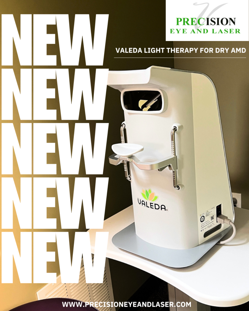 New at Precision Eye & Laser: Valeda Light Therapy for Dry AMD